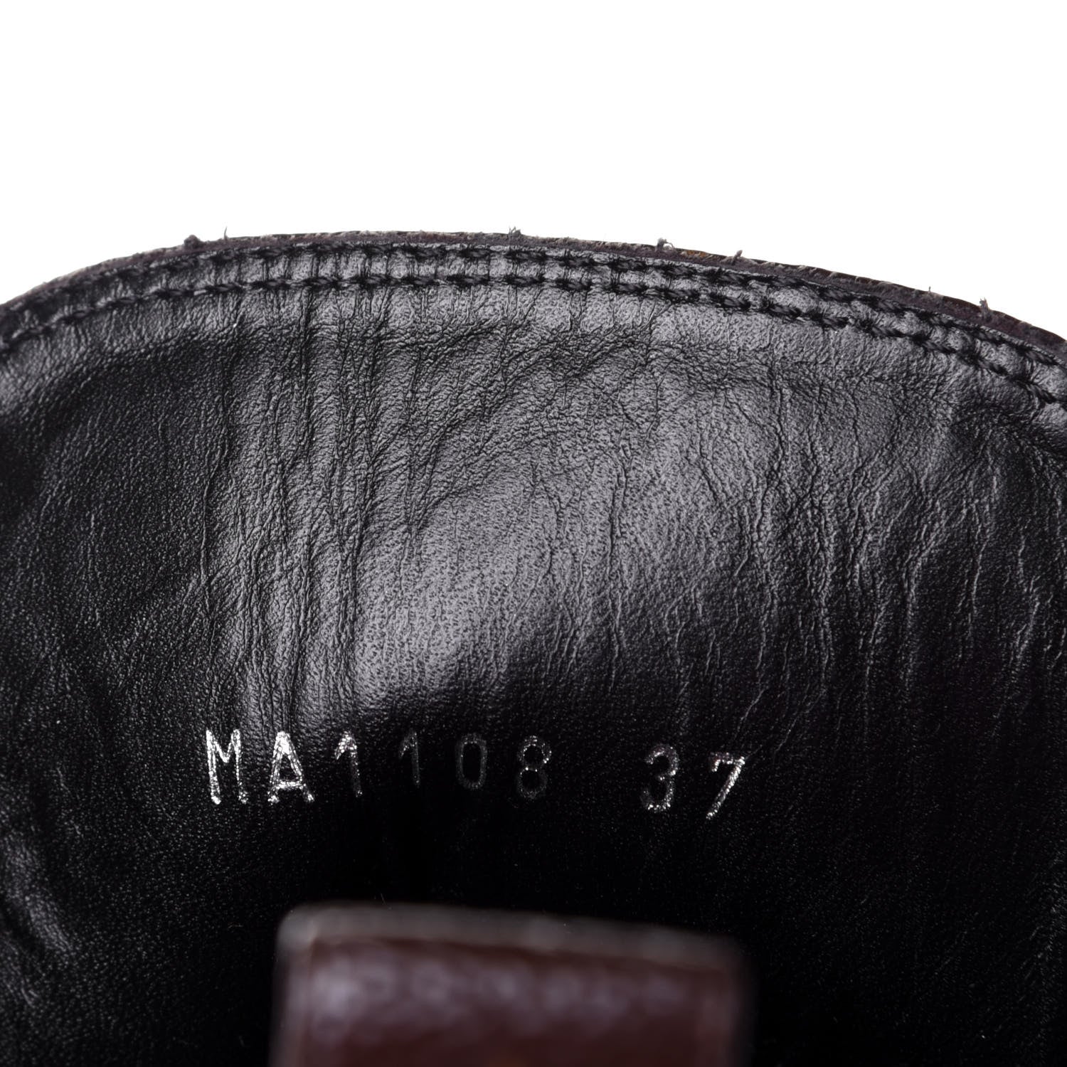 Louis Vuitton Suede Calfskin Monogram Laureate Platform Desert Boots 37 Black 10 of 10