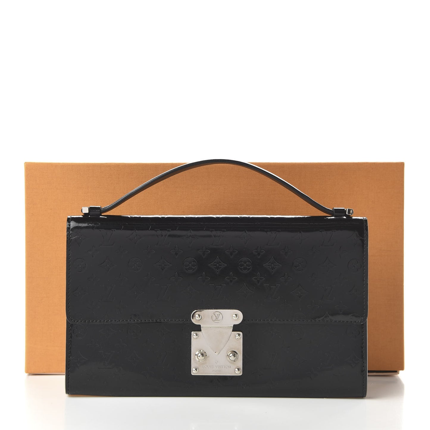 Monogram Glace Anouchka Pochette MM Black