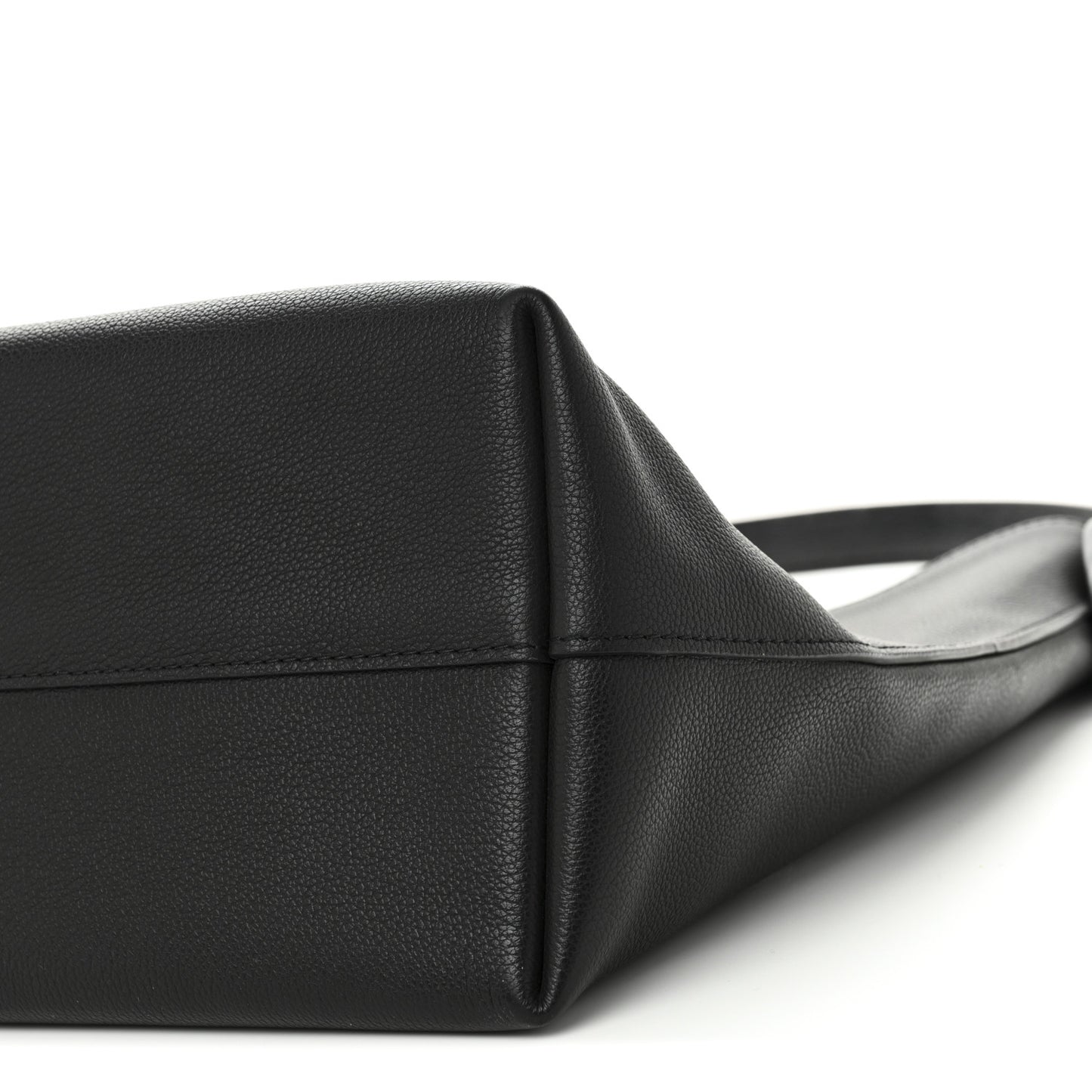Calfskin Lockme Hobo Black