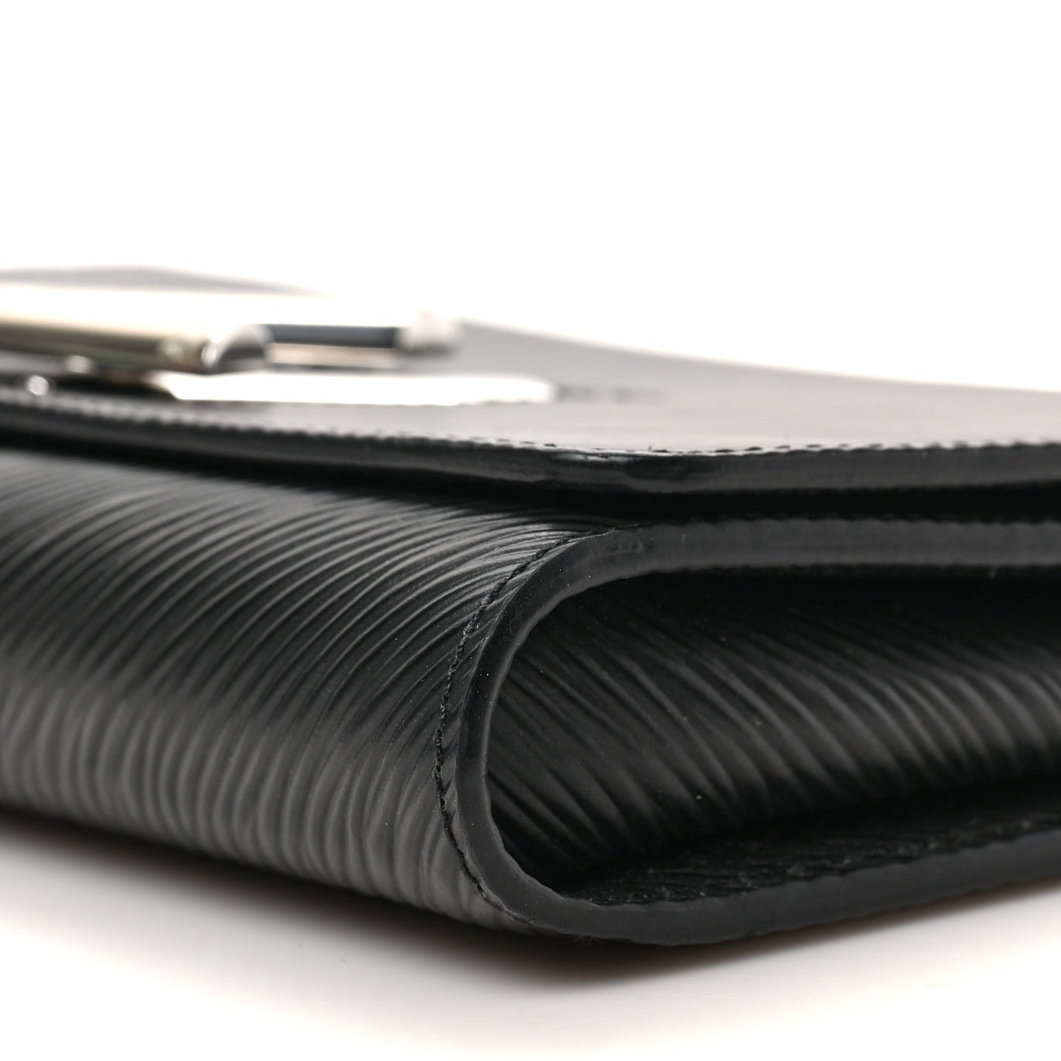Louis Vuitton Epi Twist Chain Wallet Black 8 of 8