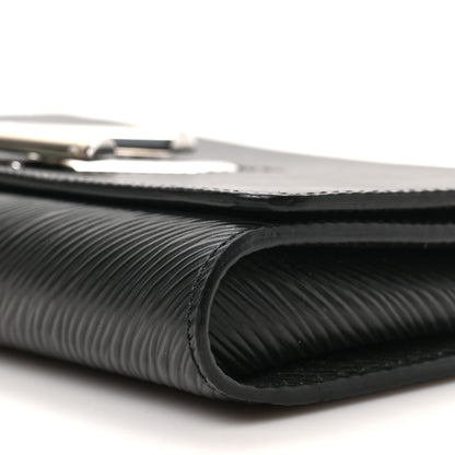 Louis Vuitton Epi Twist Chain Wallet Black 8 of 8