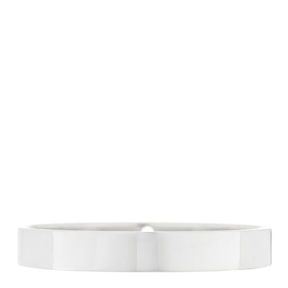 Tiffany Sterling Silver Diamond Narrow Locks Bangle Bracelet 2 of 3