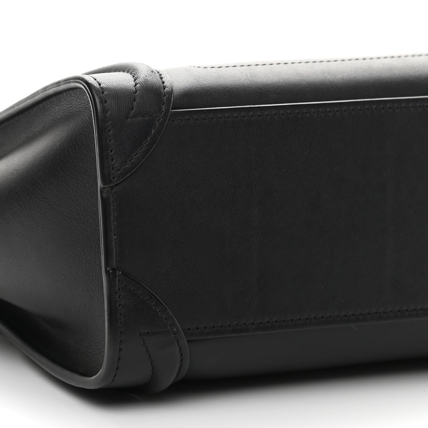 Celine Smooth Calfskin Nano Luggage Black 8 of 9