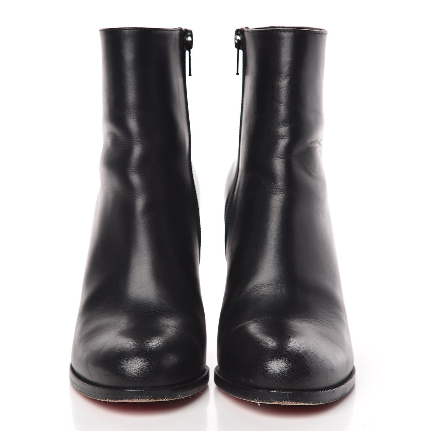 Calfskin Adox 85 Ankle Boots 36.5 Black