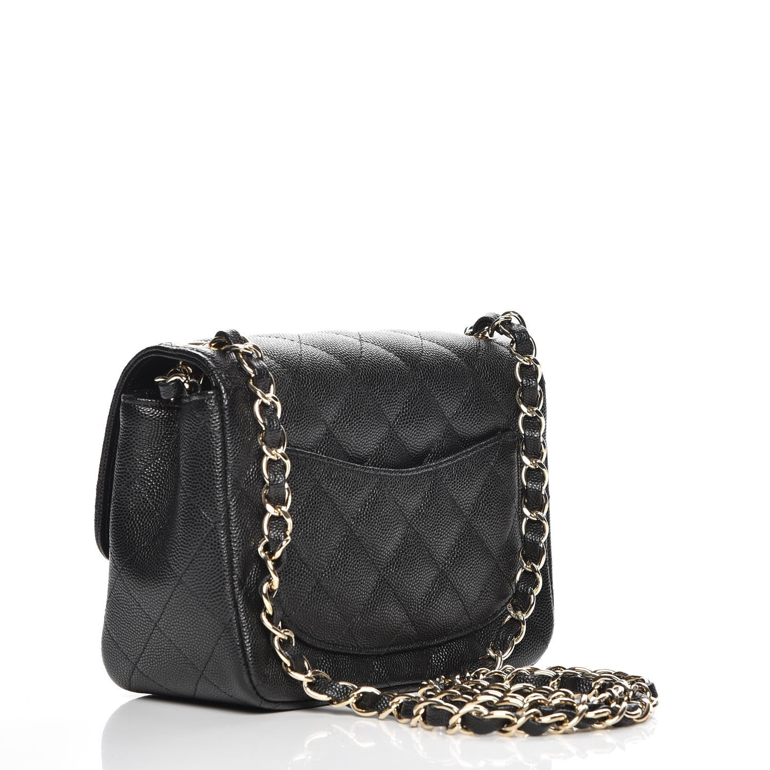 Chanel Caviar Quilted Mini Square Flap Black 3 of 8