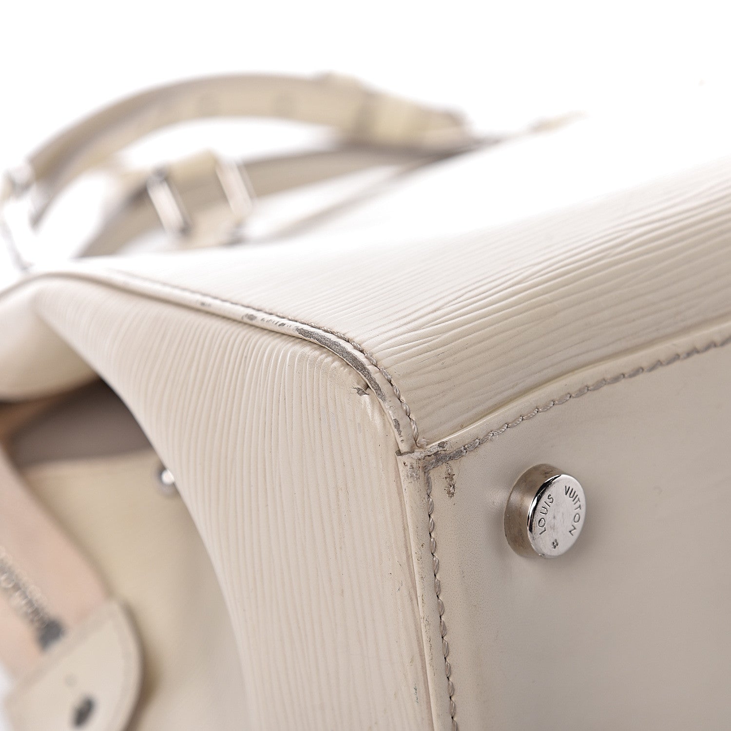 Louis Vuitton Epi Brea MM Ivory 17 of 25