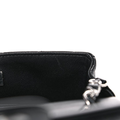 Chanel Lambskin Quilted Mini Rectangular Flap Black 12 of 13