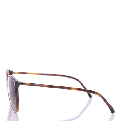 Chanel Acetate Round Sunglasses 5278 Tortoise 3 of 7