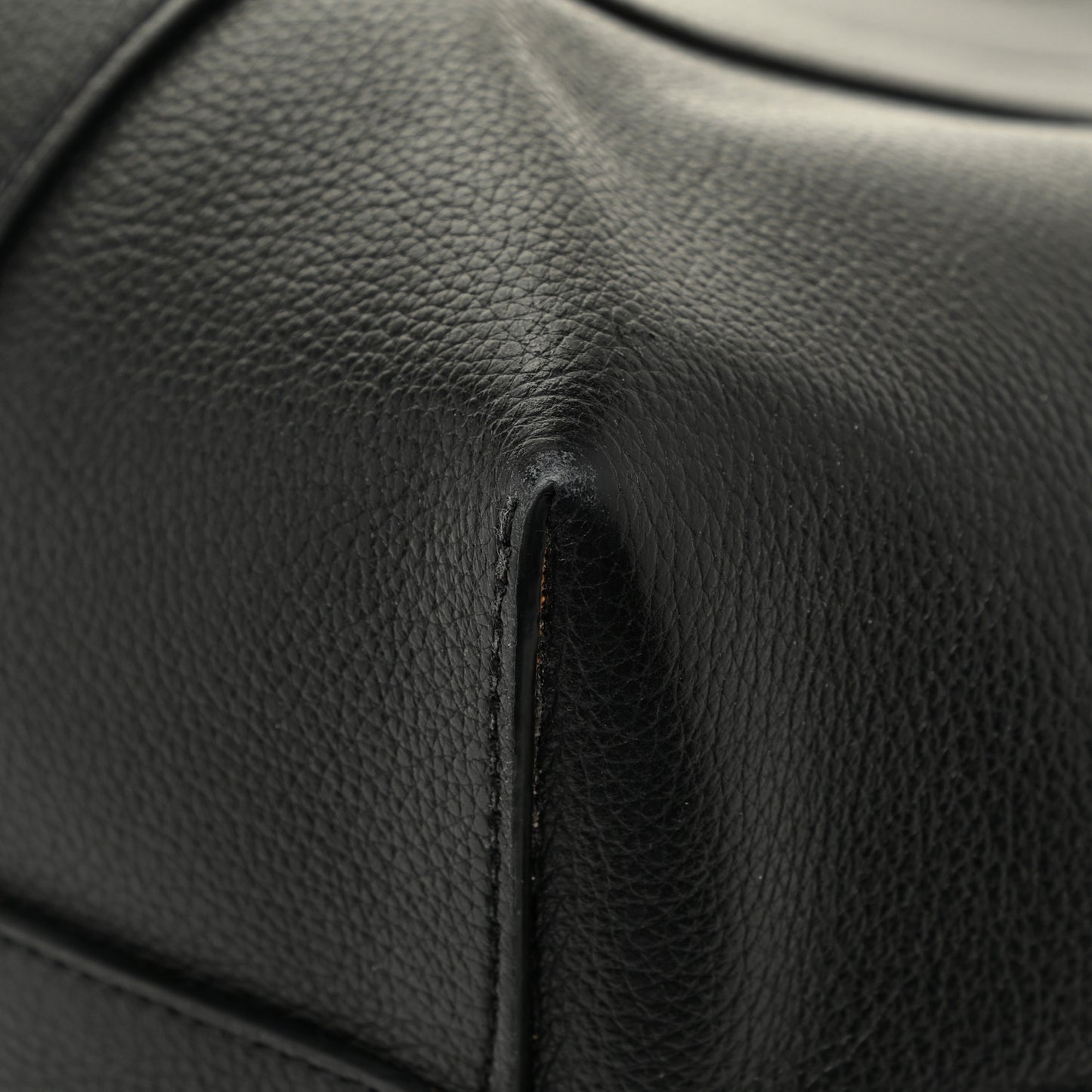 Small Classic Grain Bayswater Tote Black