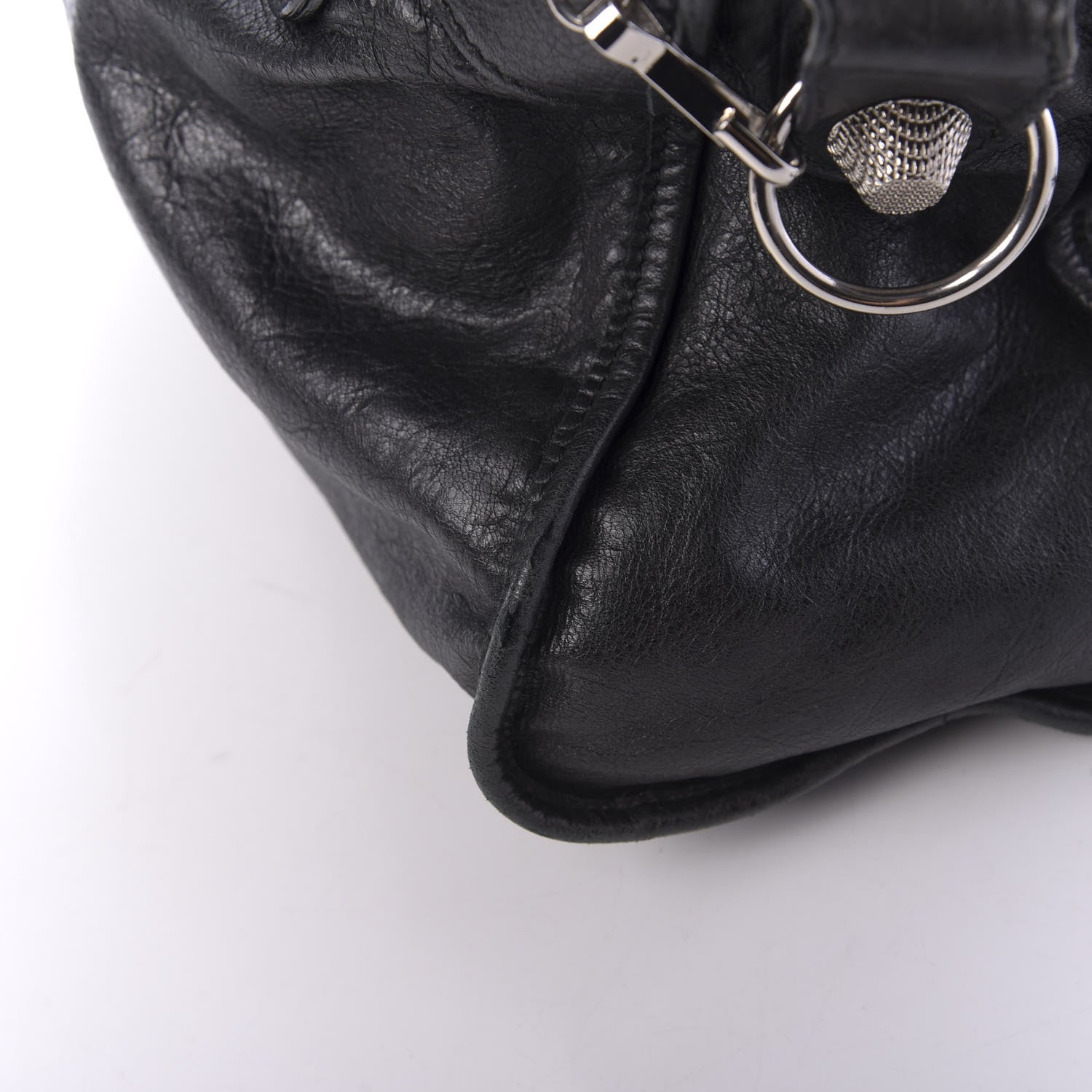 Balenciaga Agneau Giant 21 Silver Hardware City Black 12 of 14