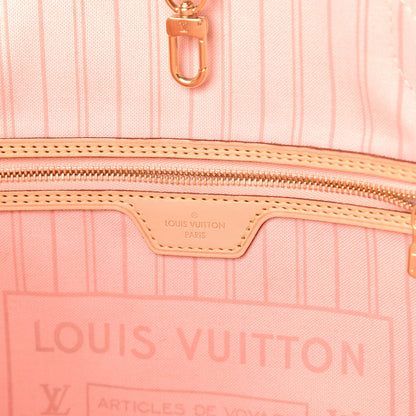 Louis Vuitton Damier Azur Tahitienne Neverfull MM 8 of 11