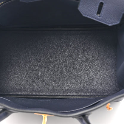 Hermes Togo Birkin 30 Bleu Nuit 5 of 10