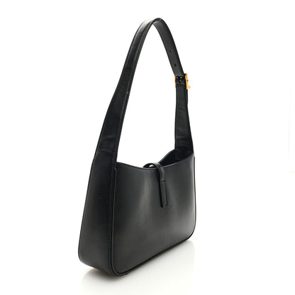 Saint Laurent SAINT LAURENT Smooth Calfskin Le 5 A 7 Hobo Black 3 of 9