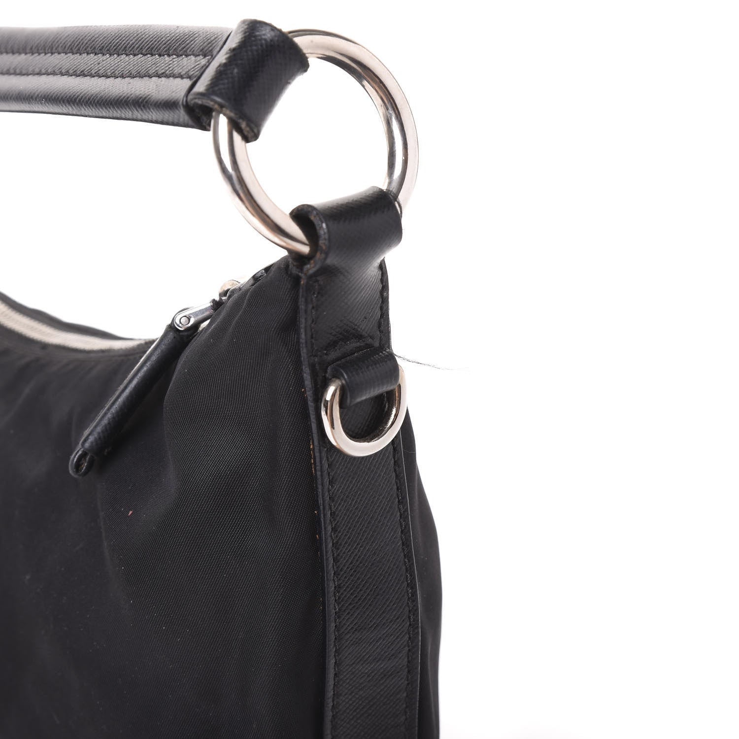 Prada Tessuto Nylon Sport Shoulder Bag Black 12 of 12