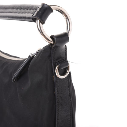Prada Tessuto Nylon Sport Shoulder Bag Black 12 of 12