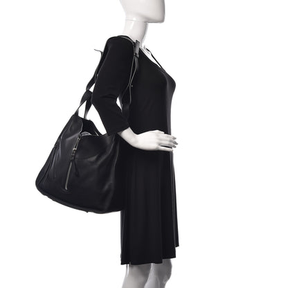 Loewe Calfskin Medium Hammock Shoulder Bag Black 2 of 11