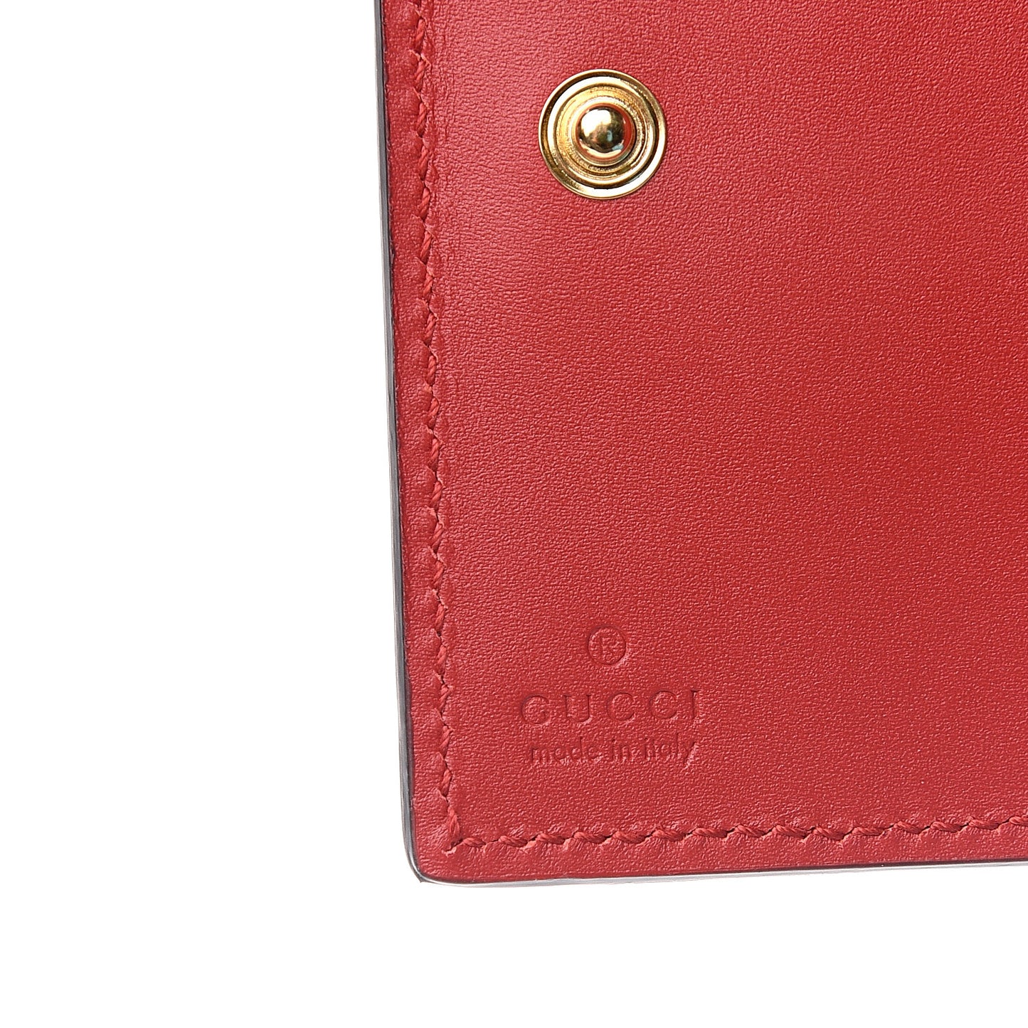 Calfskin Sylvie Wallet Hibiscus Red