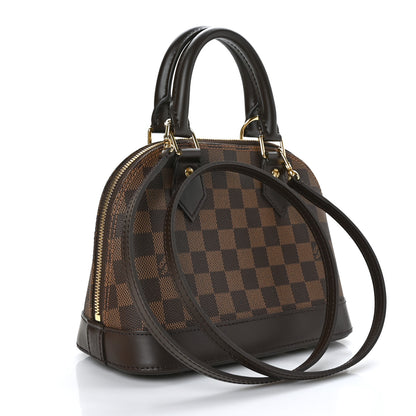 Louis Vuitton Damier Ebene Alma BB 3 of 8