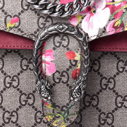 Gucci GG Supreme Monogram Blooms Mini Dionysus Shoulder Bag Beige Multicolor Dry Rose 10 of 10