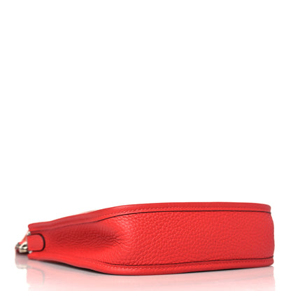 Hermes Taurillon Clemence Evelyne TPM Vermillion 3 of 8