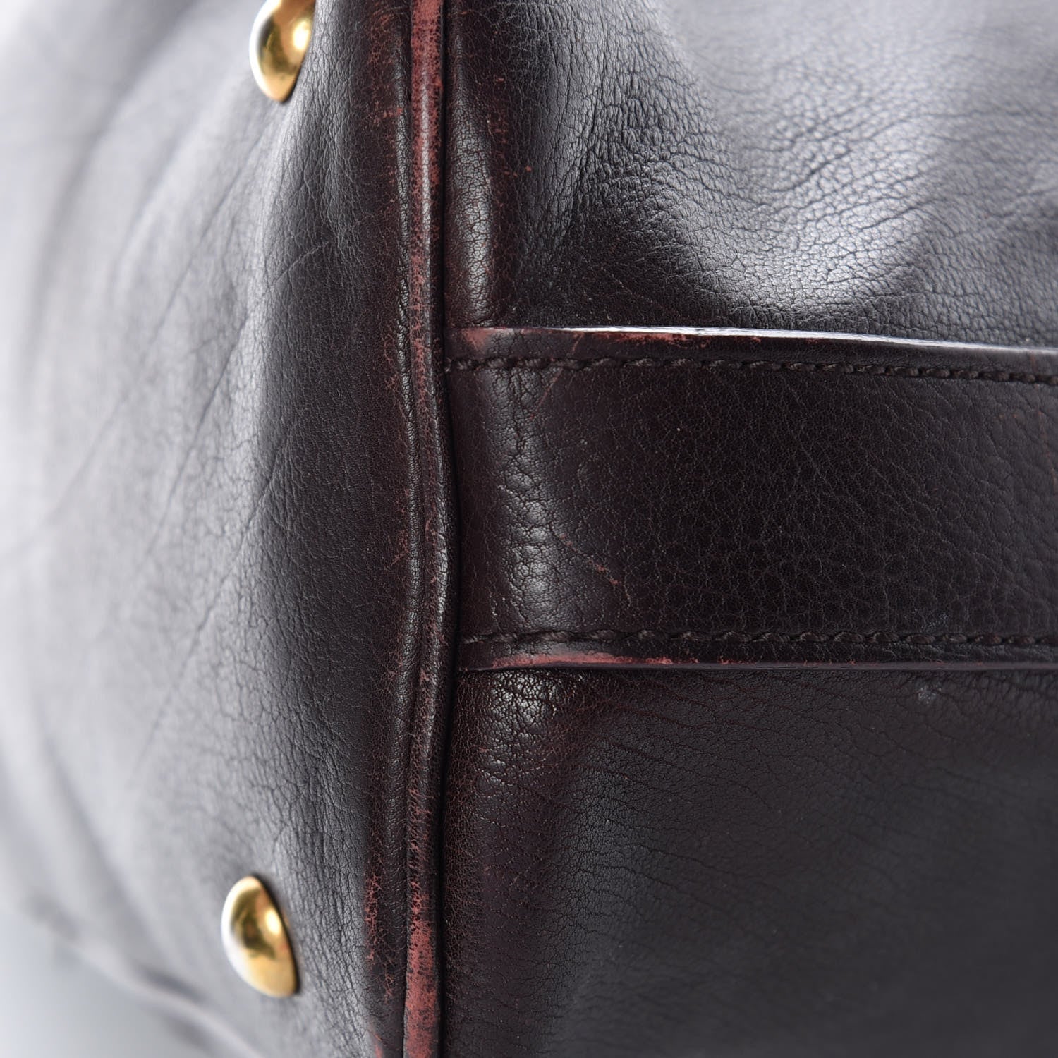 Saint Laurent Calfskin Medium Muse Dark Brown 11 of 26
