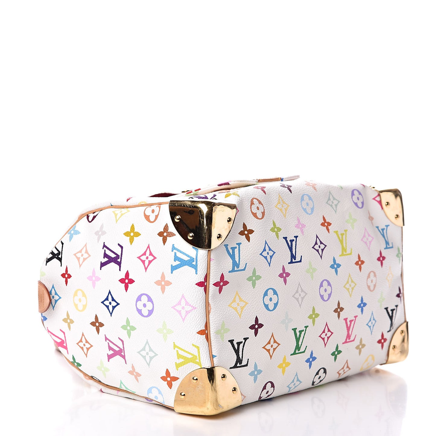 Monogram Multicolor Speedy 30 White