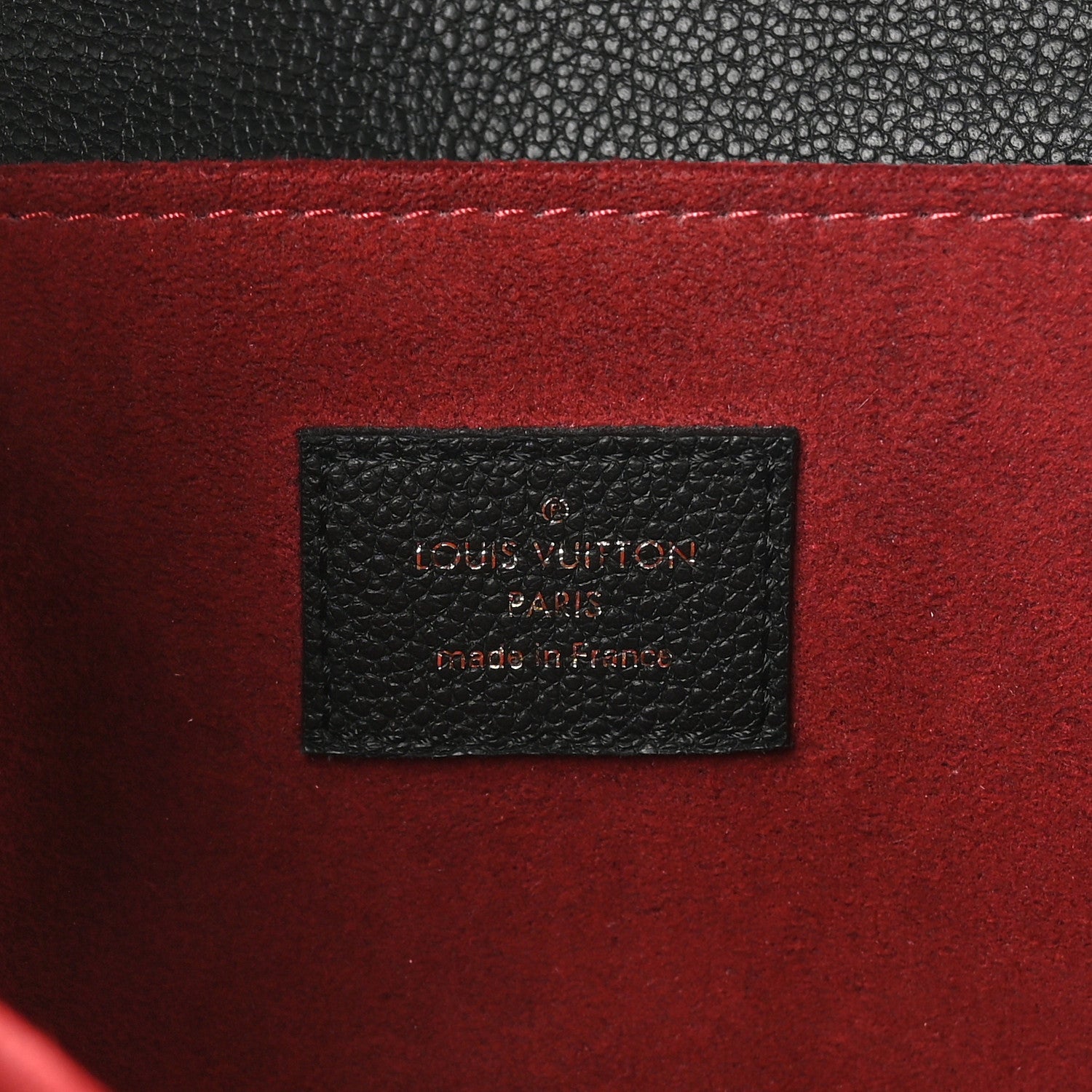 Louis Vuitton Empreinte Monogram Giant Pochette Metis Black Beige 6 of 9