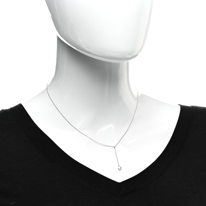 Tiffany Platinum Diamond .19ct Elsa Peretti Diamonds by the Yard Lariat Necklace 2 of 5