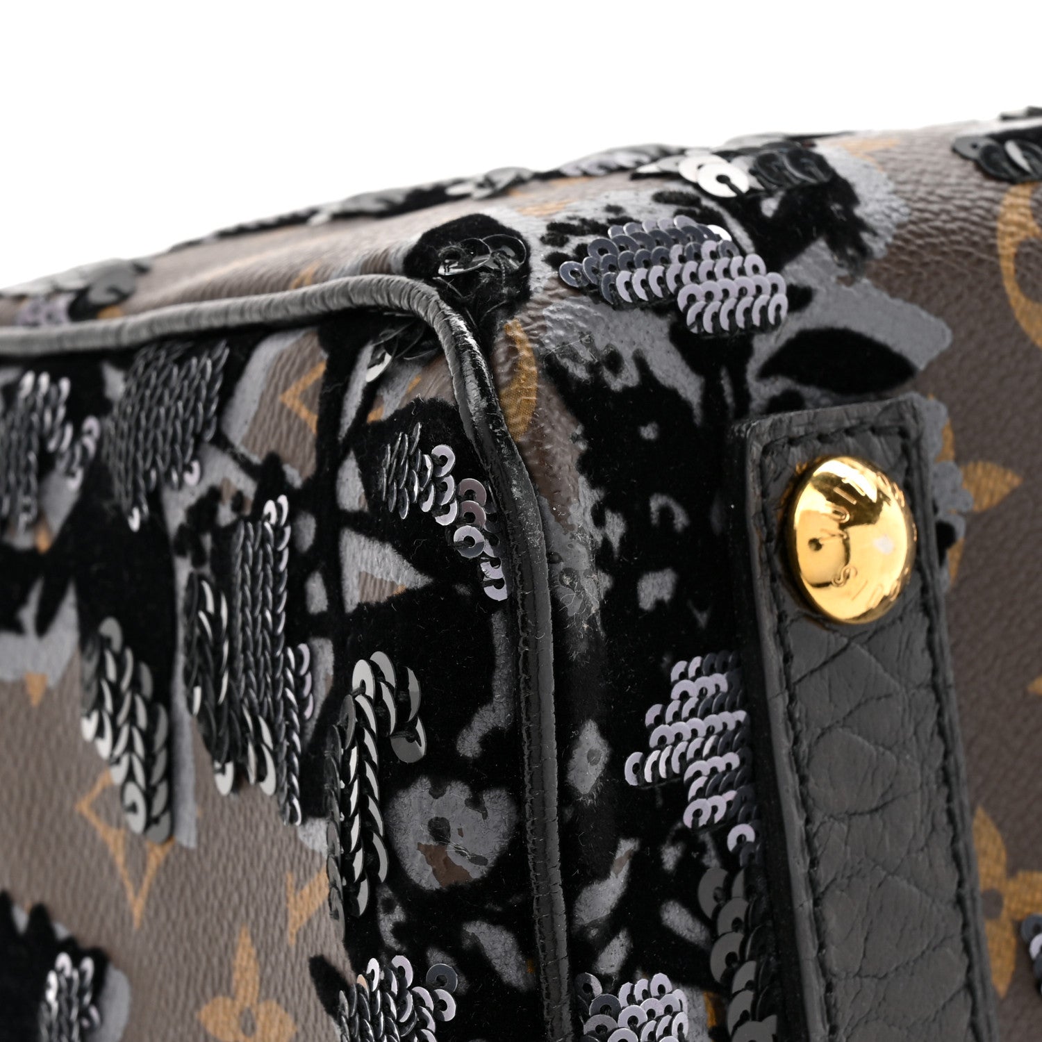 Louis Vuitton Monogram Fleur De Jais Sequins Speedy 30 11 of 11