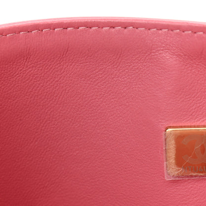 Chanel Lambskin Quilted Small Double Flap Pink 6 of 6