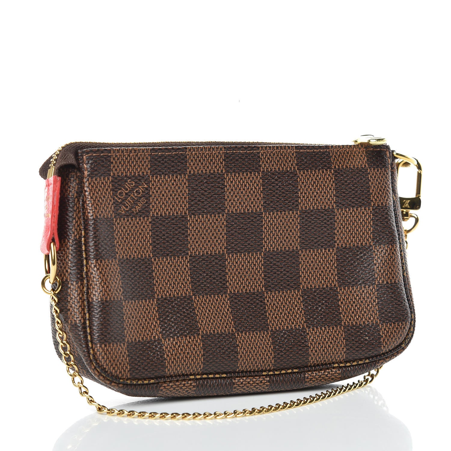 Louis Vuitton Damier Ebene 2016 Christmas Animation Mini Pochette Accessories 3 of 9