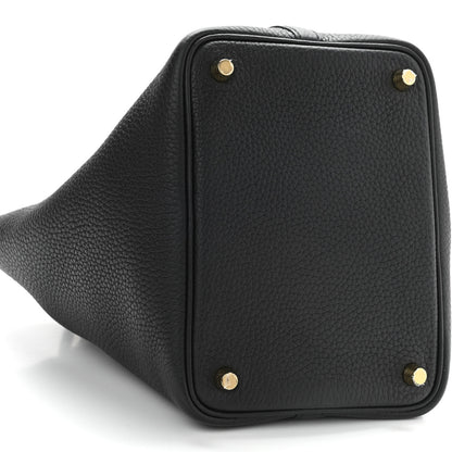 Hermes Taurillon Clemence Picotin Lock 18 PM Black 9 of 11