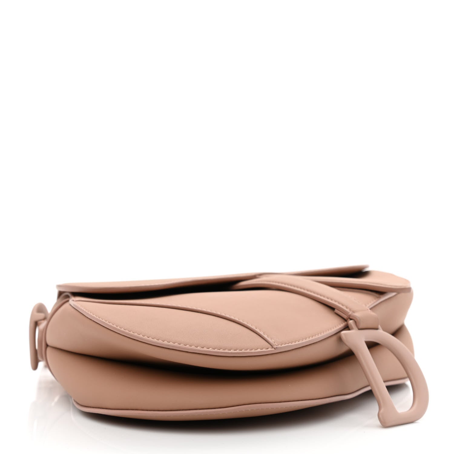 Christian Dior Ultra Matte Calfskin Saddle Bag Blush 4 of 12
