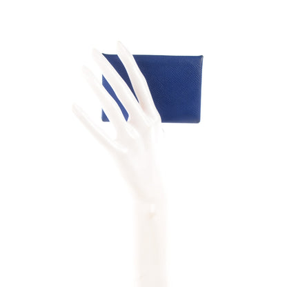 Hermes Epsom Calvi Card Case Bleu Electrique 2 of 7