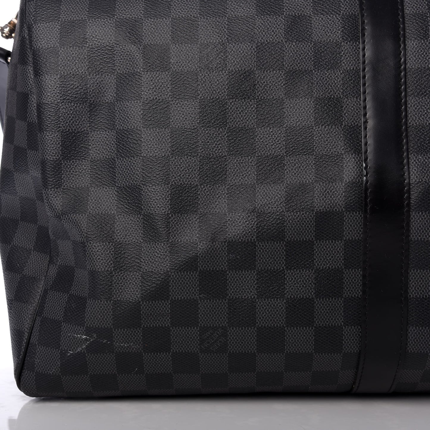 Damier Graphite Keepall Bandouliere 55