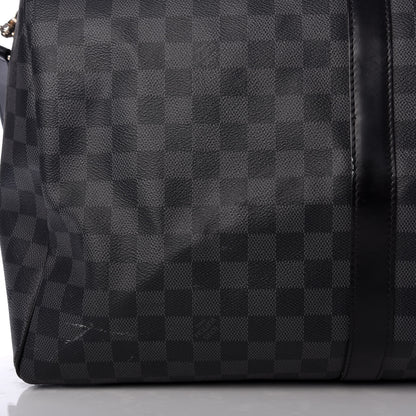 Louis Vuitton Damier Graphite Keepall Bandouliere 55 12 of 12