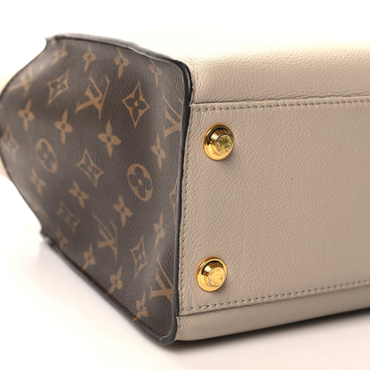 Louis Vuitton Calfskin Monogram On My Side Greige 8 of 9