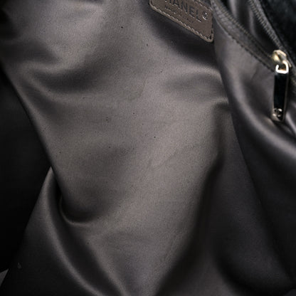 Chanel Crinkled Coated Canvas Le Marais Large Tote Black 11 of 16