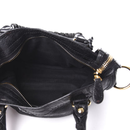 Balenciaga Agneau Giant 12 Gold Hardware Mini City Black 7 of 14