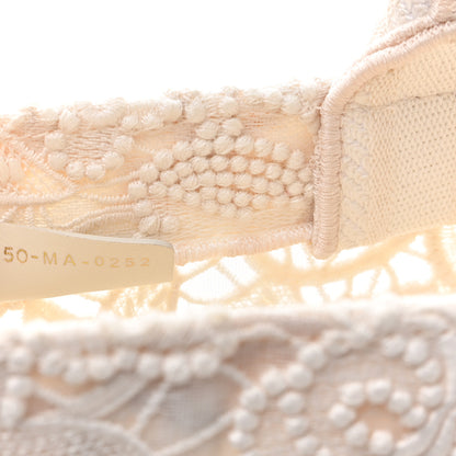 Christian Dior Transparent Embroidered Mesh Macrame Small Book Tote White 7 of 10