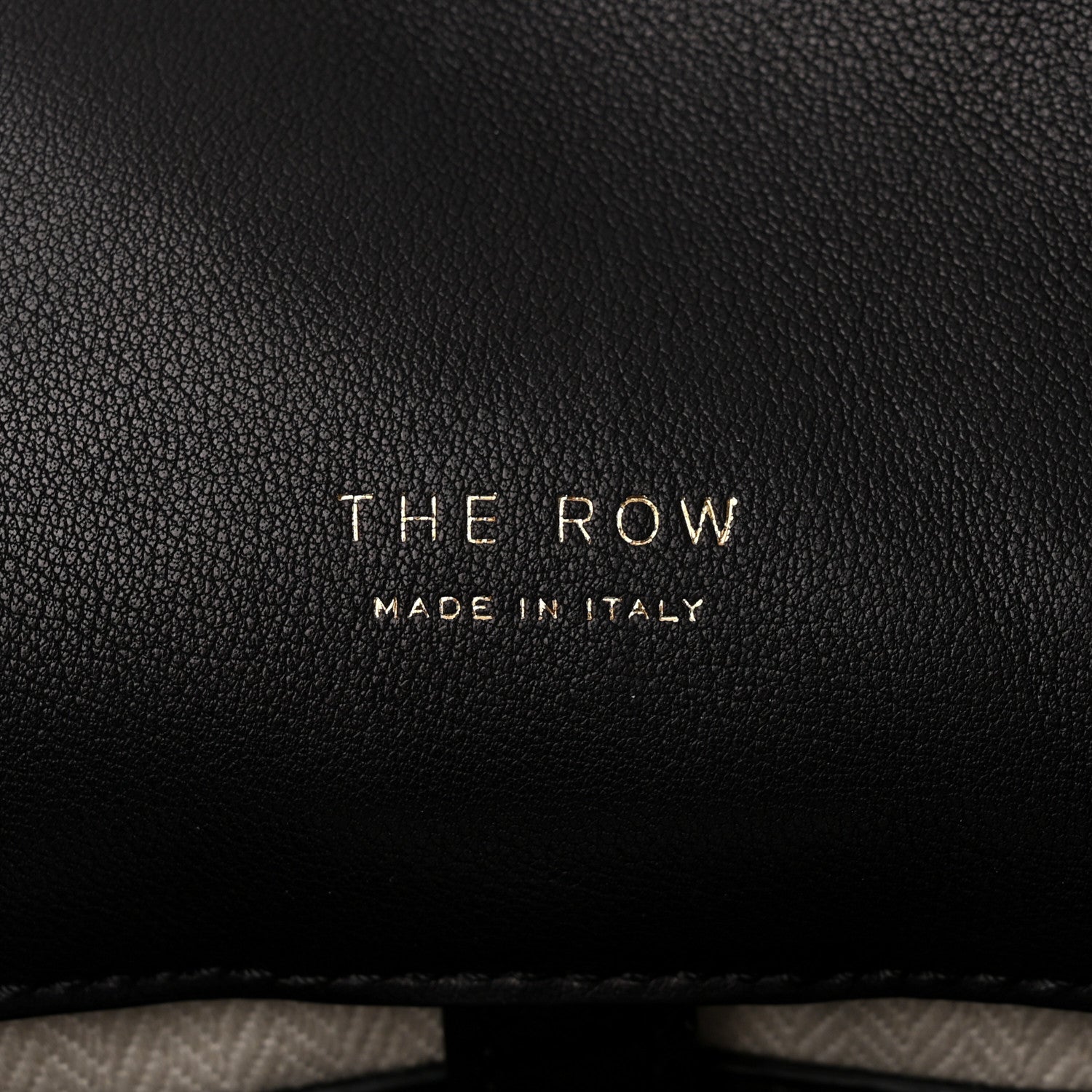The Row Polished Saddle Calfskin Soft Margaux 17 Black 6 of 9
