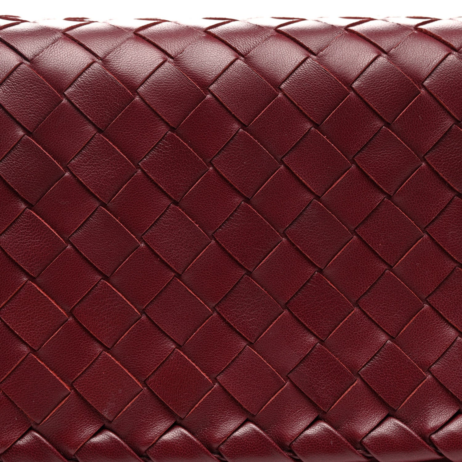 Bottega Veneta Nappa Intrecciato Crossbody Bordeaux 7 of 9