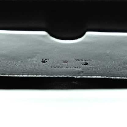 Off-White Calfskin Burrow 22 Shoulder Bag Light Blue 6 of 9