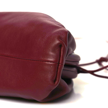 Bottega Veneta Butter Calfskin The Mini Pouch Bordeaux 10 of 10