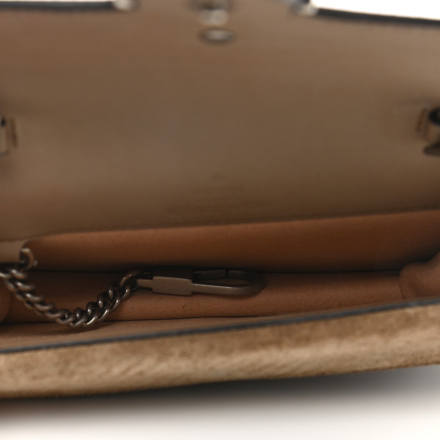 Gucci GG Supreme Monogram Super Mini Dionysus Shoulder Bag Taupe 5 of 11