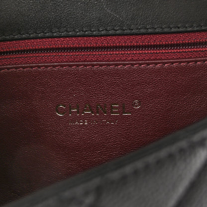 Chanel Caviar Quilted Small CC Filigree Flap Black 5 of 9