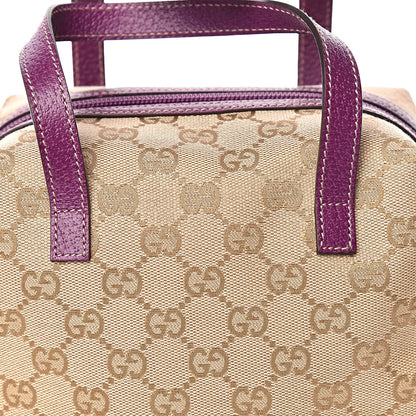 Gucci Monogram Large Balthus Cosmetic Pouch Purple 10 of 11