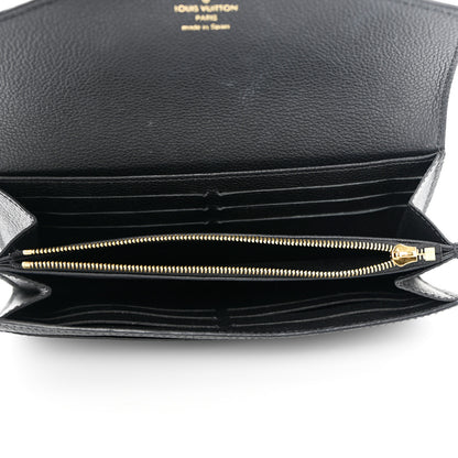 Louis Vuitton Empreinte Sarah Wallet NM Black 5 of 11
