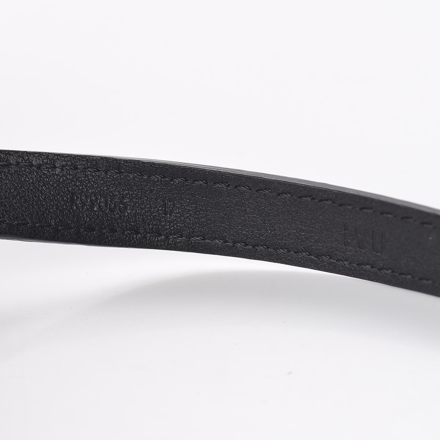 Louis Vuitton Calfskin Box It Bracelet 17 Black 4 of 6