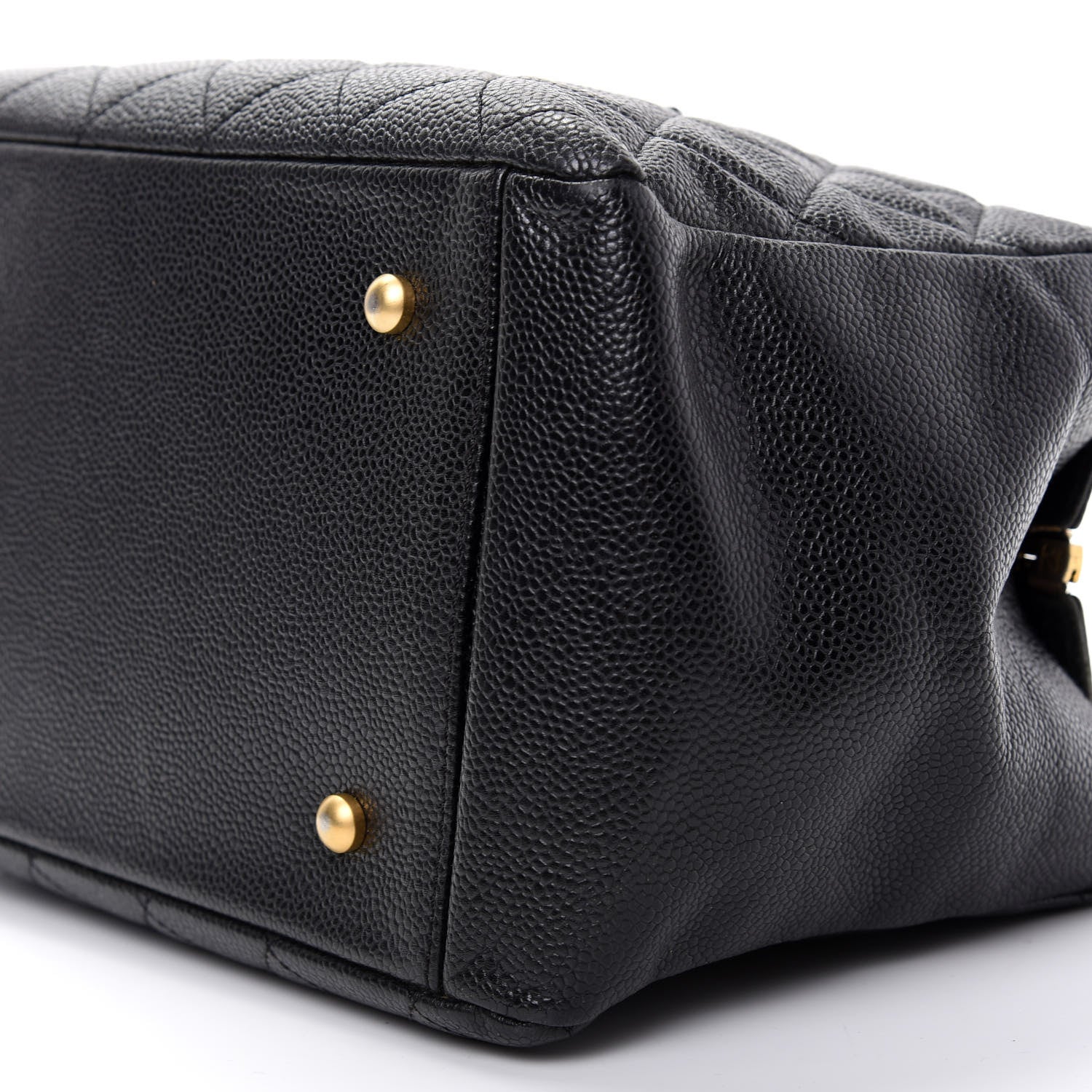 Chanel Caviar Quilted Petit Timeless Tote PTT Black 7 of 10
